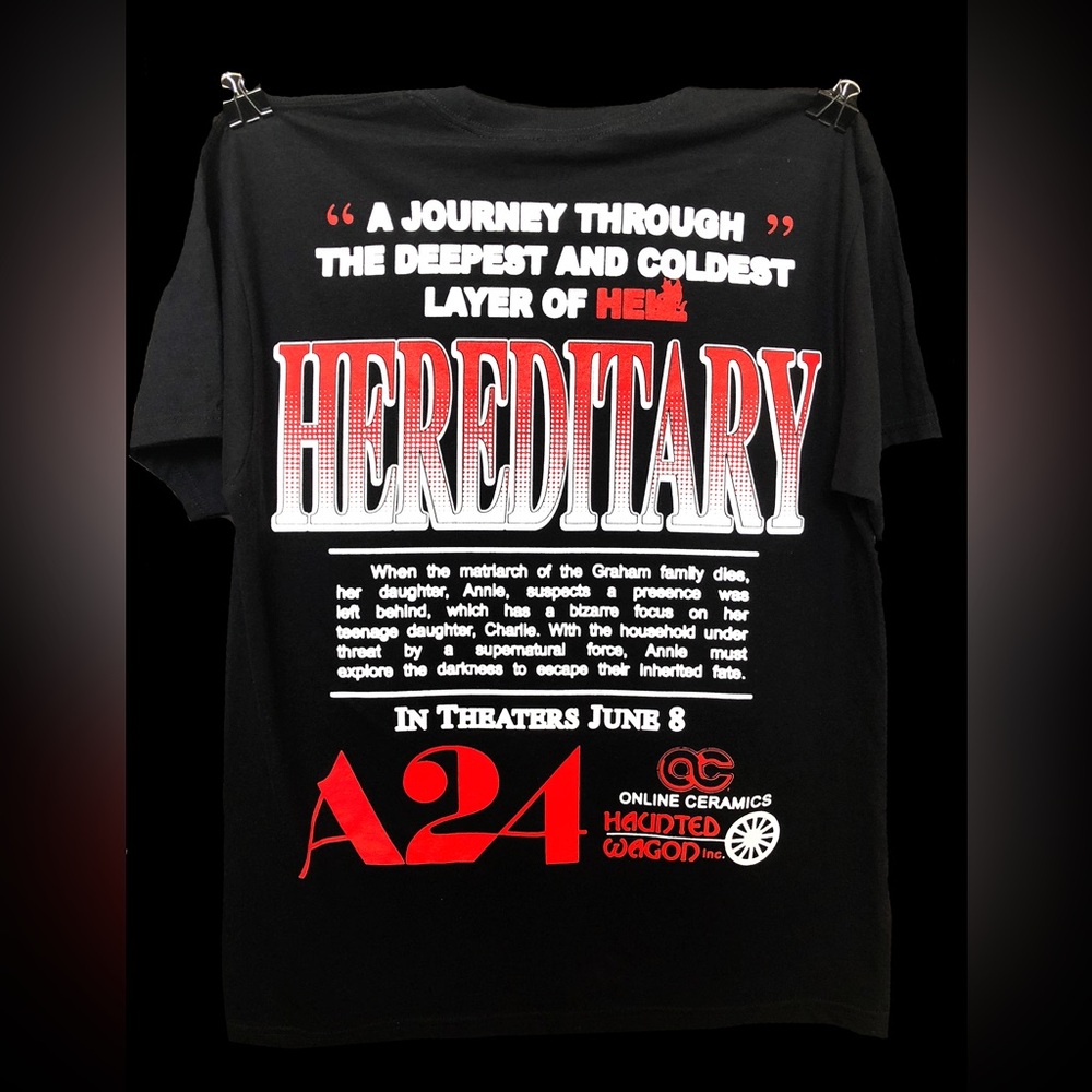 Online Ceramics x A24 | Burned Mind Hereditary Tee - Second Printing (XL)